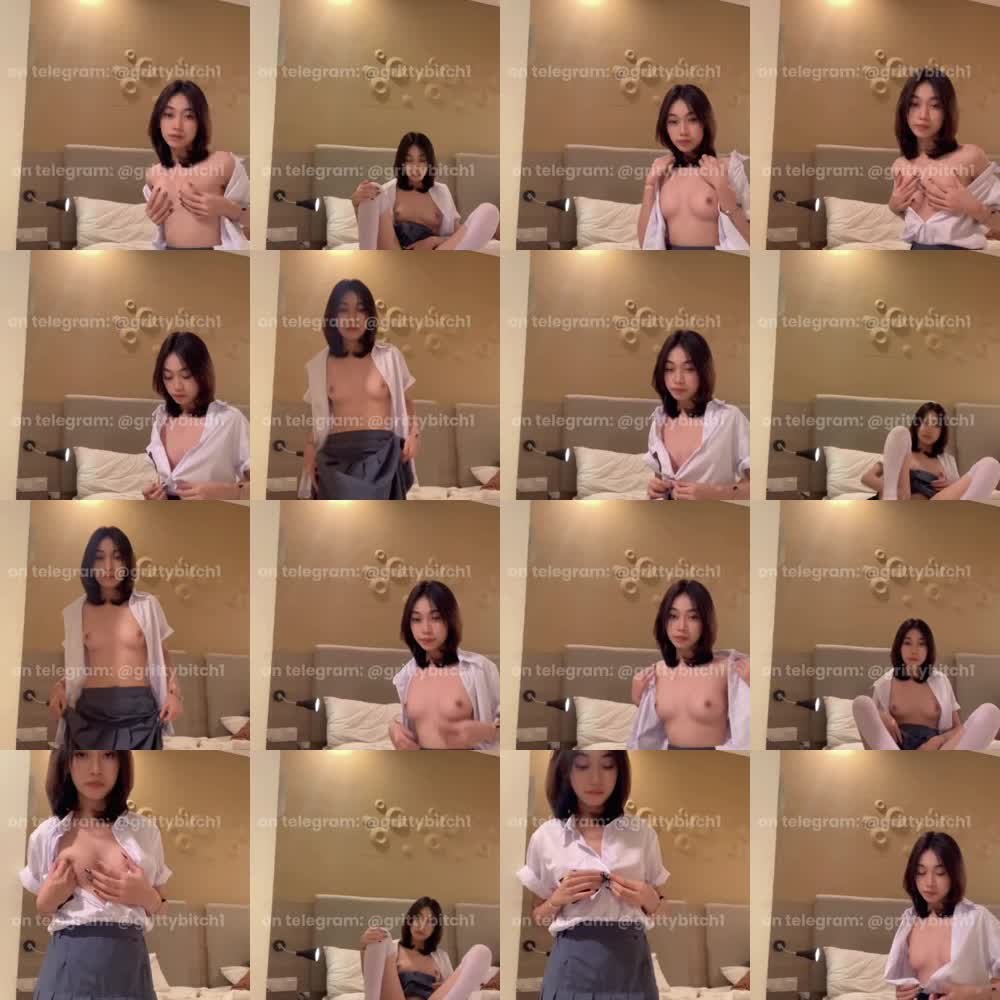 Kayesha Tiktoker masih pakai seragam